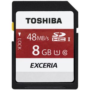 東芝(家電) EXCERIA SDHCメモリカード 8GB SD-FU008G - 拡大画像