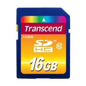 トランセンドジャパン 16GB SDHC CARD Class10 TS16GSDHC10 - 拡大画像