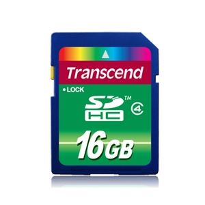 トランセンドジャパン 16GB SDHCカード CLASS4 TS16GSDHC4 - 拡大画像