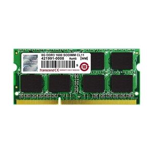 トランセンドジャパン 8GB(8GB×1)メモリ DDR3 1600 SO-DIMM CL11 2Rx8 TS1GSK64V6H
