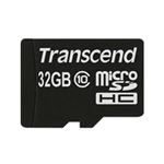 トランセンドジャパン 32GB microSDHCカード Class10 SD変換アダプタ同梱 TS32GUSDHC10