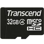 トランセンドジャパン microSDHCカード 32GB Class4 付属品(SDカード変換アダプタ付き) TS32GUSDHC4