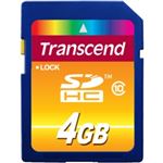 トランセンドジャパン 4GB SDHC CARD Class 10 TS4GSDHC10