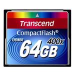 トランセンドジャパン 64GB CF CARD (400X、 TYPE I ) TS64GCF400