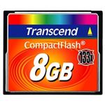 トランセンドジャパン 8GB CF CARD (133X、TYPE I ) TS8GCF133