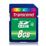 トランセンドジャパン 8GB SDHCカード CLASS4 TS8GSDHC4