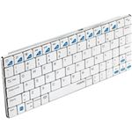 ユニーク Bluetoothキーボード rapoo E6300 ホワイト 5.6mmウルトラスリム E6300W