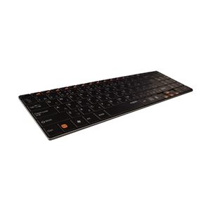 ユニーク 2.4GHzワイヤレスキーボード rapoo E9070 ブラック 5.6mmウルトラスリム E9070 - 拡大画像
