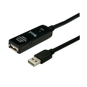 ハイパーツールズ USB2.0アクティブ延長ケーブル 10m CBL-203B-10M