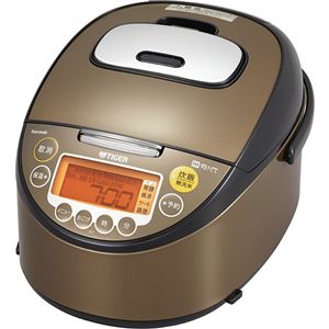 タイガー魔法瓶 IH炊飯ジャー ＜炊きたて＞ 「tacook」 1升 ブラウンステンレス JKT-J180XT
