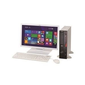 FUJITSU ESPRIMO D583/NX (Corei7-4790/4GB/500GB/S-MULTI/Win7 Pro32(10DG)/Office Personal2013) FMVD1803GP