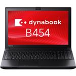 東芝 dynabook B454/U:Celeron2950M、4GB、500GB_HDD、15.6_HD、SMulti、WLAN無、7Pro 32bit、Office無 PB454UNM4R5AA81