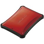 エレコム ZEROSHOCKポータブルハードディスク/USB3.0/1TB/レッド ELP-ZS010URD