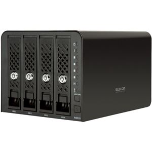 エレコム Linux搭載NAS/4Bay/4TB NSR-6S4T4BLB