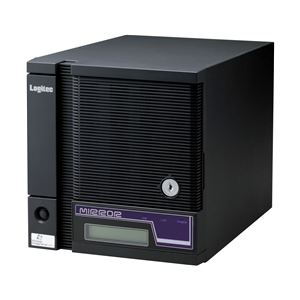 Logitec WSS2008R2 Workgroup Edition搭載 ミラーリング対応 Cube型NAS4TB LSV-MS4T/2CW