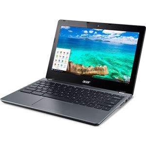 Acer Chromebook 11 C740-F34N (Core i3-5005U/4GB/32GBSSD/11.6/Chrome/APなし/グラナイトグレイ) C740-F34N 商品画像