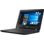 Acer Aspire ES 11 ES1-132-F14D/K (CeleronN3350/4GB/500GB/ドライブなし/11.6/Windows10Home(64bit)/APなし/ミッドナイトブラック) ES1-132-F14D/K