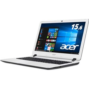 Acer Aspire ES 15 ES1-533-N14D/W (CeleronN3350/4GB/500GB/DVDドライブ/15.6/Windows 10Home(64bit)/APなし/コットンホワイト) ES1-533-N14D/W