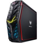 Acer Predator G1 G1-710-H76I/G (Core i7-7700/16GB/256GBSSD+2TB HDD/DVD±R/RWスリムドライブ/Windows10 Home(64bit)/APなし/ブラック) G1-710-H76I/G