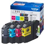 ブラザー工業 インクカートリッジ 4色パック LC111-4PK