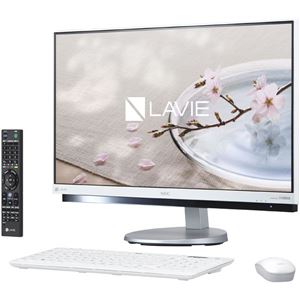 NECパーソナル LAVIE Desk All-in-one - DA770/GAW ファインホワイト PC-DA770GAW