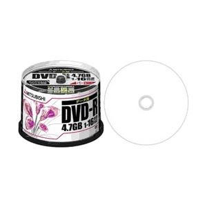 三菱ケミカルメディア DVD-R(Data) 1回記録用 4.7GB 1-16倍速 50枚スピンドルケースIJ対応(ホワイト) DHR47JPP50