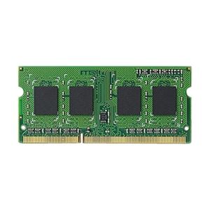 エレコム DDR3-1600(PC3-12800) 204pinS.O.DIMMメモリモジュール/2GB EV1600-N2G