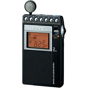 SONY FM/AM PLLシンセサイザーラジオ ICF-R354M