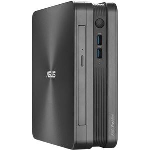 ASUS TeK ミニPC VivoMini VC65 (Corei3-6100T/8GB/SSD128GB/Wi-Fia/b/g/n/ac/4メディア対応カードリーダー/マルチドライブ/Win10Pro/ACアダプター不要/1年保証)アイアングレー VC65-G359Z