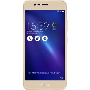 ASUS TeK ASUS ZenFone 3 Max (大容量バッテリー搭載/5.2インチ) ゴールド ZC520TL-GD16