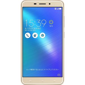 ASUS TeK ASUS ZenFone 3 Laser (5.5インチ/32GB) ゴールド ZC551KL-GD32S4