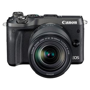 キヤノン ミラーレスカメラ EOS M6・EF-M18-150 IS STM レンズキット(ブラック) 1724C024