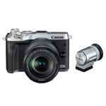 キヤノン ミラーレスカメラ EOS M6・EF-M18-150 IS STM レンズEVFキット(シルバー) 1725C051