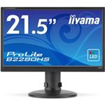 iiyama 21.5型ワイド液晶ディスプレイ ProLite B2280HS (LED/昇降/ピボット)マーベルブラック B2280HS-B1