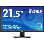 iiyama 21.5型ワイド液晶ディスプレイ ProLite E2282HD (LED、フルHD)マーベルブラック E2282HD-B1