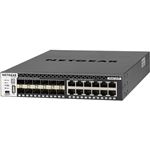 NETGEAR Inc. M4300-12X12F 10GBASE-T 12ポート + 10G SFP+ 12スロットLayer3マネージスイッチ(スタッカブル) 【ライフタイム保証】 XSM4324S-100AJS