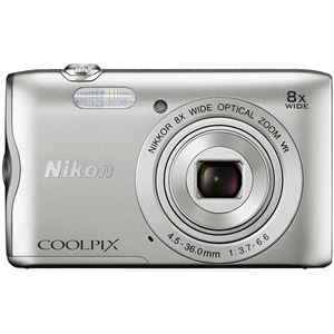 ニコン デジタルカメラ COOLPIX A300 シルバー COOLPIXA300SL 商品画像