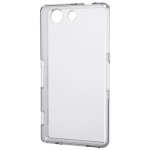 エレコム docomo Xperia Z3 Compact SO-02G用ソフトケース/透明/クリア PD-SO02GUCTCR