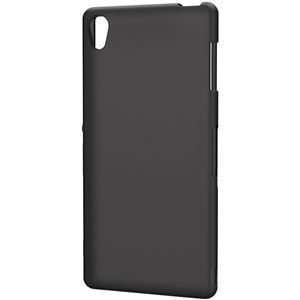 エレコム Xperia Z3用シリコンケース/ノーマル/液晶保護フィルム付/ブラック PM-SOZ3SCBK