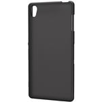 エレコム Xperia Z3用シリコンケース/ノーマル/液晶保護フィルム付/ブラック PM-SOZ3SCBK