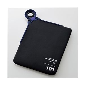 エレコム タブレットPC用リバーシブルインナーケース/10.1インチ/ブラック×パープル TB-01NCBK