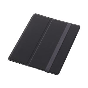 エレコム iPad 2012/iPad2用フラップカバー/液晶保護フィルム付/ブラック TB-A12PVFRBK