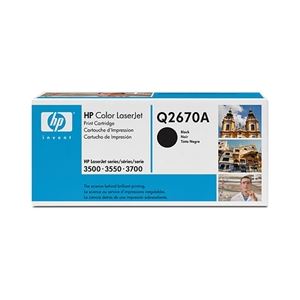 HP プリントカートリッジ 黒 (CLJ3500&3700) Q2670A