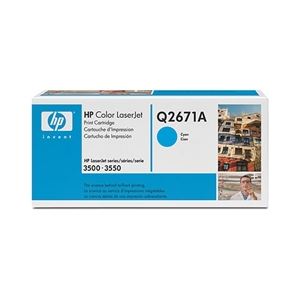 HP プリントカートリッジ シアン (CLJ3500) Q2671A