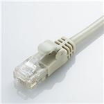 エレコム CAT6準拠 GigabitやわらかLANケーブル 10m(ライトグレー) LD-GPY/LG10