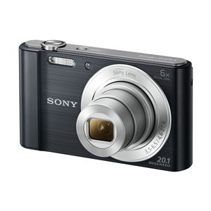SONY デジタルスチルカメラ Cyber-shot W810 (2010万画素CCD/光学x6)ブラック DSC-W810/B