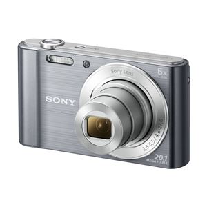 SONY デジタルスチルカメラ Cyber-shot W810 (2010万画素CCD/光学x6)シルバー DSC-W810/S