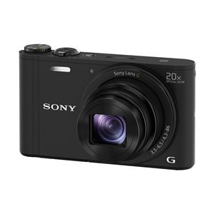 SONY デジタルスチルカメラ Cyber-shot WX350 (1820万画素CMOS/光学x20)ブラック DSC-WX350/B 商品画像