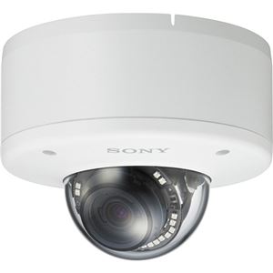 SONY ネットワークカメラ ドーム型 HD出力 屋外型 赤外線照射機能搭載 IP66準拠 SNC-EM602RC 商品画像