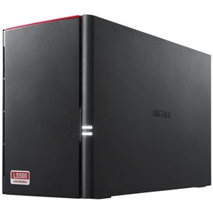 バッファロー リンクステーション ネットワークHDD 2ドライブモデル デュアルコアCPU搭載 2TB LS520D0202